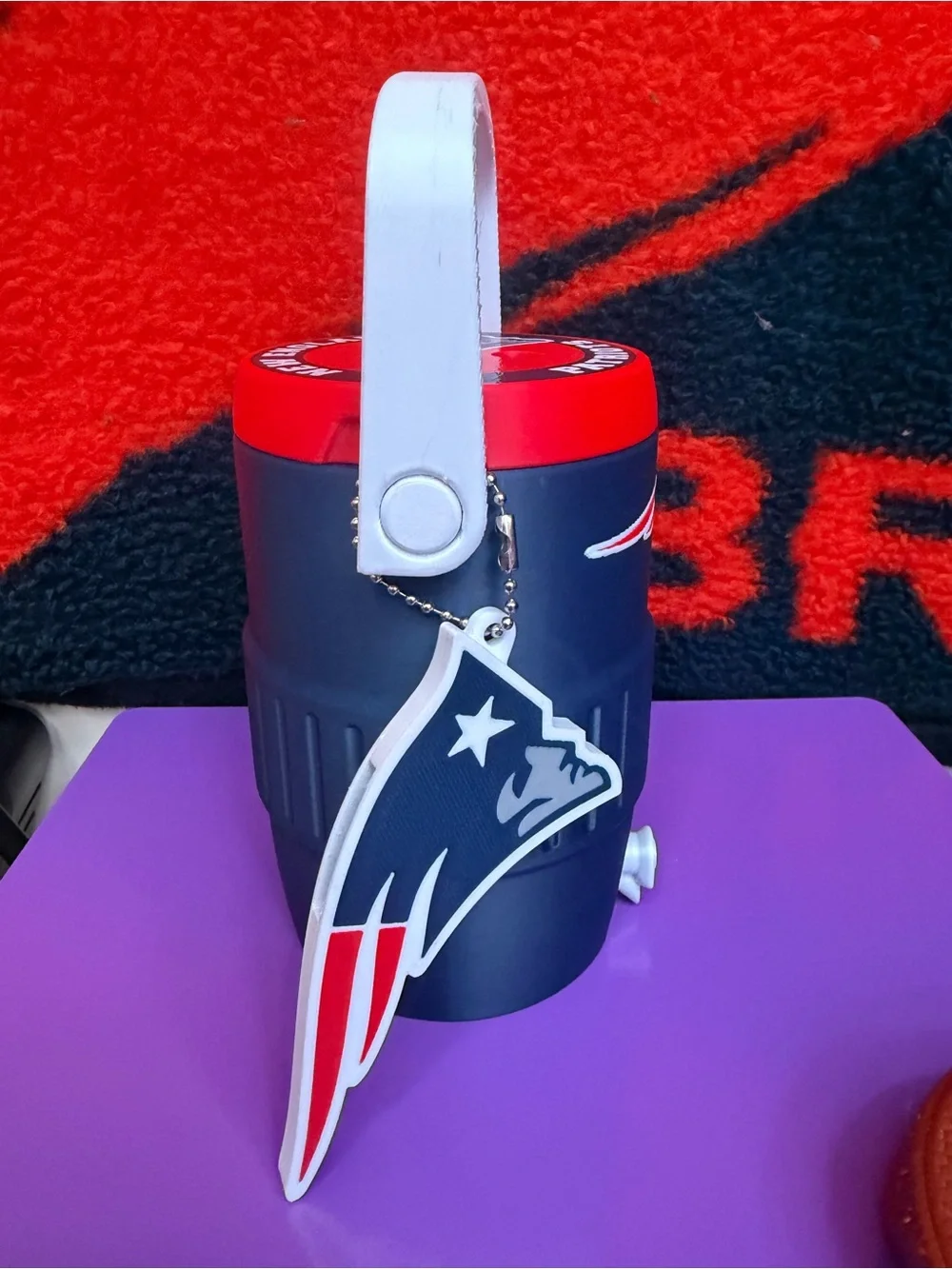 Custom Design - New England Patriots Cooler Can Holder 12 oz by 3d print
